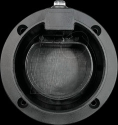 Wall bracket for type-2 DUOSIDA vehicle connector