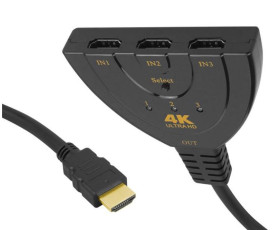 Sumator HDMI 3 gniazda -1 wtyk