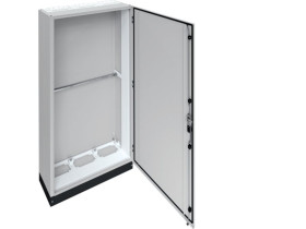 Obudowa natynkowa 800x1850x275 mm + cokół 100mm drzwi metal univers IP55/I FR23E1 HAGER