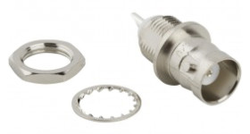 Złącze koncentryczne Montaż na panelu Żeński 50Ω typ złącza Złącze BNC 2GHz Lutowane