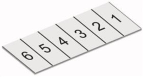 Marking strip for connection terminal, 2009-110/762-853