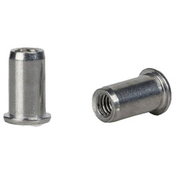 Gesipa 1464840 PolyGrip Blind Rivet Nuts M5 Steel Diameter 7mm x L13.5mm 50Piece