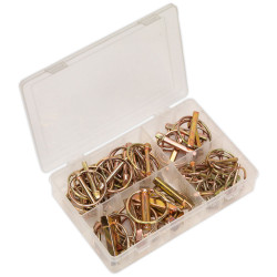 Sealey AB022LP Linch Pin Assortment 50pc Metric
