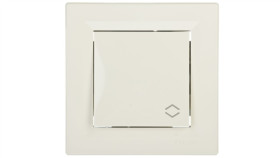 Łącznik Asfora Schodowy Zaciski Śrubowe Kremowy Z Ramką Eph0400323