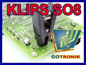 Klips SO8 do programowania w układzie