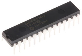 Mikrokontroler Microchip dsPIC30F SPDIP 28-pinowy Otwór przezierny dsPIC 1,024 kB, 24 kB 16bit CAN: 30MIPS RAM:2,048 kB