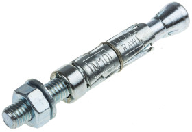 Kotwa do kamienia dł 105mm M10 Stalowe Ø 16mm RawlPlug Kotwa rozporowa