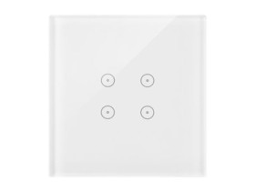 SIMON 54 Panel dotykowy S54 Touch 1 moduł 4 pola dotykowe biała perła DSTR14/70 KONTAKT SIMON