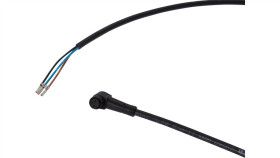 Kabel Połączeniowy, 10M, Żeńskie (Gniazdo) 3Pin Kątowe, Końcówka Wolna,...