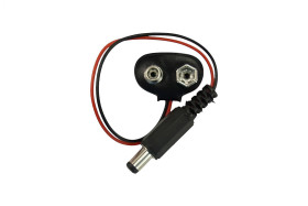 9V to Barrel Jack Adapter