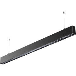 Sygonix SY-6612930 LED pedestal light Monochrome Black 48W EEC: E