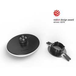 Wielokierunkowy Antena wielopasmowa, zewnętrzna 1399.32.0016 Przewlekany/przykręcany Kopułka Żeńskie, Huber+Suhner 4.5