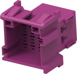 Pin housing, 12 pole, 1-967627-6