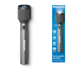 Mocna latarka akumulatorowa philips 770lm 950m SFL5143