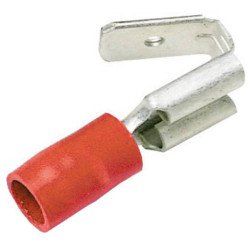 LAPP 63102010 Receptacle 6.3mm x 0.8mm Red 50pcs Partially Insulated