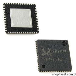 RTL8211B-GB Ethernet Transceiver 1000GB SMD-QFN64 REALTEK