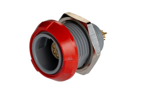 Złącze wielostykowe przemysłowe 8-pinowe, panelowe Gniazdo LEMO