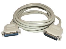 Przyłącze komputerowe DB25 wtyk / DB25 wtyk; przewód 1,8m