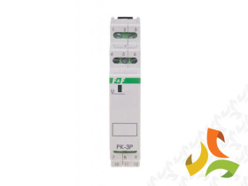 Przekaźnik elektromagnetyczny PK-3P 230 V 3xNO/NC prąd obciążenia 3x8A napięcie zasilania 230 V AC PK-3P-230V F&F FILIPOWSKI