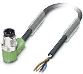 Kabel do czujników/elementów wykonawczych Phoenix Contact SAC-4P-M12MR/1,5-PUR 1668166, kabel, otwarte końcówki, 1 szt.