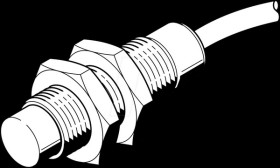 538316 Inductive proximity switch, 12 mm, connection cable, 2.5 m