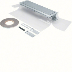 tehalit.BK Końcówka kanału boczna folia ochronna BKFD 400X(145-190) stal BKFDE400145