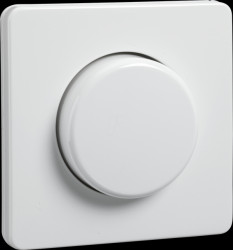 ELG227014 Central plate with rotary knob for Dimmer FASHION/RIVA/SCALA pur