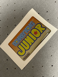 Donkey Kong Junior Commodore 64 cartridge badge