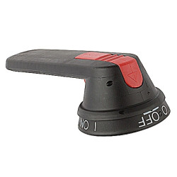 Rączka czarna z blokadą w pozycji ON i OFF OHB145J12E20 1SCA022399R8450