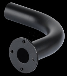 5.05.525.146/0000 Support tube angled, 90°, with mounting foot