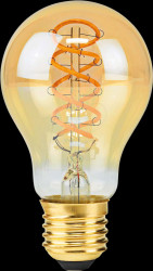 LDBTFE27A60 LED filament lamp E27, 3.8 W, 250 lm, 2100 K, dimmable