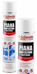 Piana montażowa wężykowa pianka 650ml Schmith