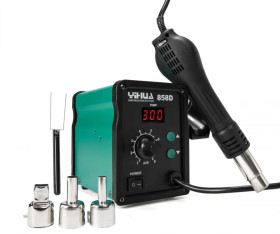 Stacja lutownicza Yihua 858D 700W spawarka do plastiku hot air 100-450°C