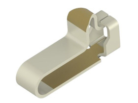 Gniazdo uziemiające, seria: 15653, materiał: Stop miedzi, mocowanie: Przypinany, 1.6x3.2x0.75mm, 1,5A