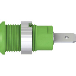 St&#xE4;ubli 497046-25 SLB4-F63/N-X gr safety socket &#xD8;4mm insulated 1pc