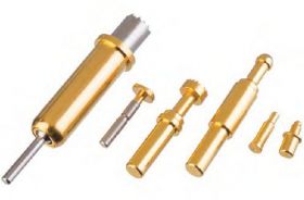 Sprężysty kontakt bateryjny 5082-C-0.6N-Au-4.0, raster 256MIL(6,5mm)