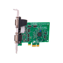 Brainboxes PX-313 2 x RS422/485 PCI Express Serial Port Card