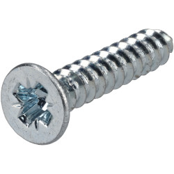 R-TECH 337120 Pozi Countersunk Self-Tapping Screws No.6 3/4in 19.0mm - Pk100