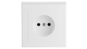 Jowisz Gniazdo Pojedyncze B/U Natynkowe Białe Gnt-15 Jw