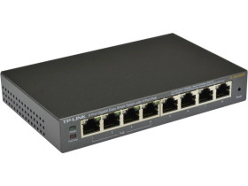 Switch TP-LINK TL-SG108PE (8x 10/100/1000Mbps)