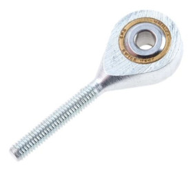 Końcówka pręta, typ: Męski, M3 x 0,5 męskie, Stal