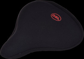 Bike - saddle cover, gel, 15 mm, 270 x 240 mm