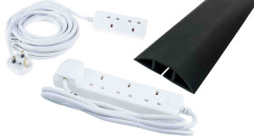 Zestaw z przewodem przedłużającym 4 Buchsen 2m 1x 4 Buchsen, 1x 2 Buchsen gniazda Zestaw przedłużaczy typ Typ G