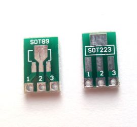 Adapter SOT223 oraz SOT89 na DIP