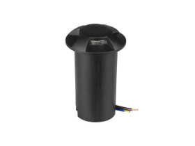 VT-1171 1W Oprawa dogruntowa barwa: 3000K czarny okrągła 1470 V-TAC