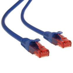 Przewód kabel patchcord UTP cat6 wtyk-wtyk 3m niebieski Maclean MCTV-303 N MCTV-303