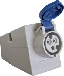 Gniazdo ścienne CEE 230V, 16A IP44