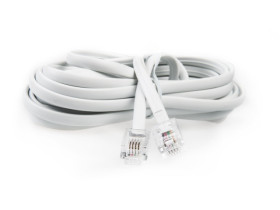 Patchcord telefoniczny RJ-11 2m