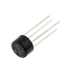 Mostek prostowniczy 1,5A 1000V - okrągły THT