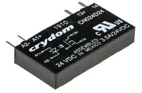 Przekaźnik półprzewodnikowy Montaż na płytce drukowanej 3.5 A Sensata Crydom 24 V dc MOSFET SPST